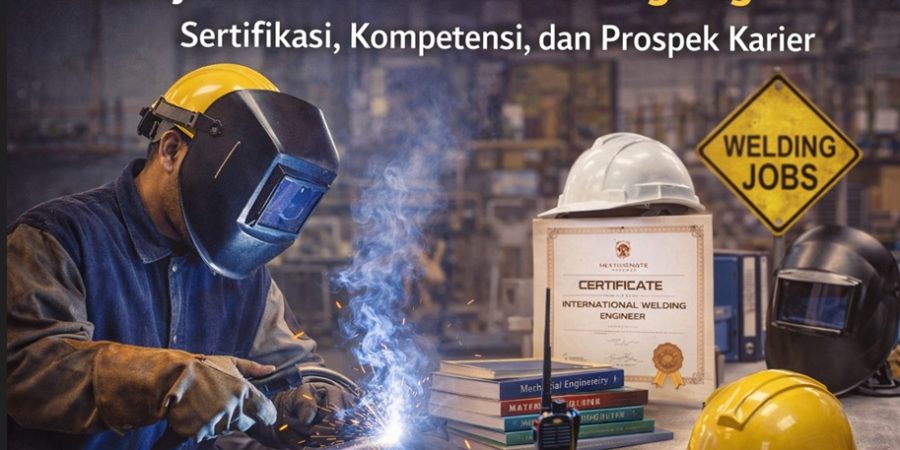 Menjadi International Welding Engineer Sertifikasi, Kompetensi, dan Prospek Karier