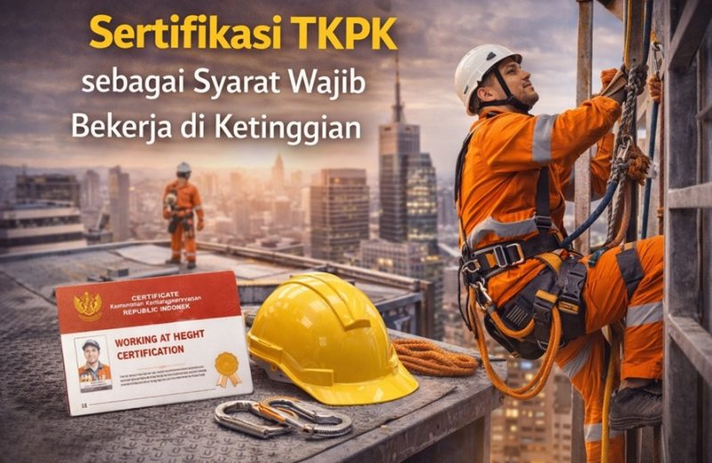 Sertifikasi TKPK sebagai Syarat Wajib Bekerja di Ketinggian