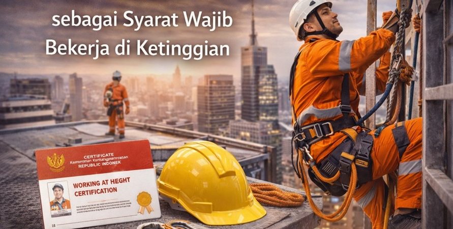 Sertifikasi TKPK sebagai Syarat Wajib Bekerja di Ketinggian