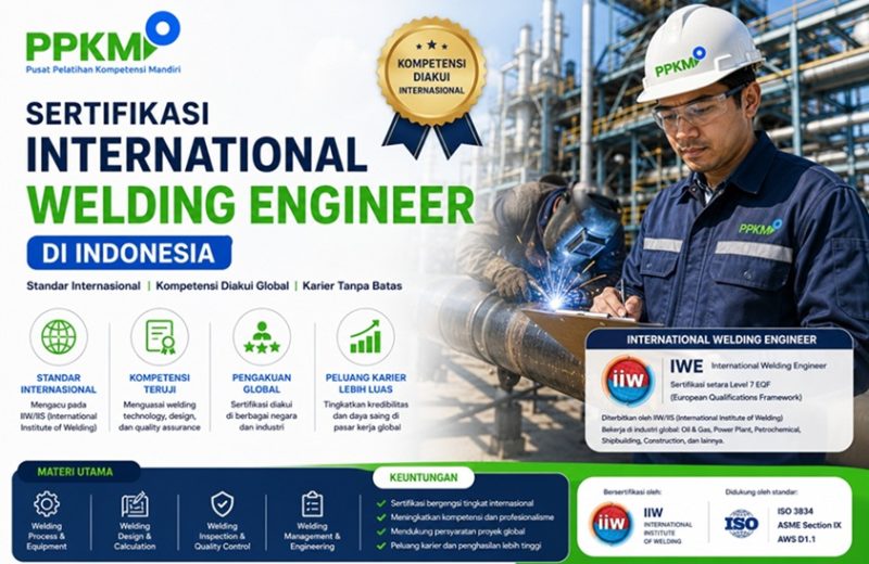 Sertifikasi International Welding Engineer di Indonesia