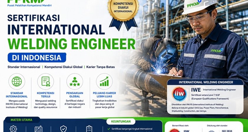 Sertifikasi International Welding Engineer di Indonesia