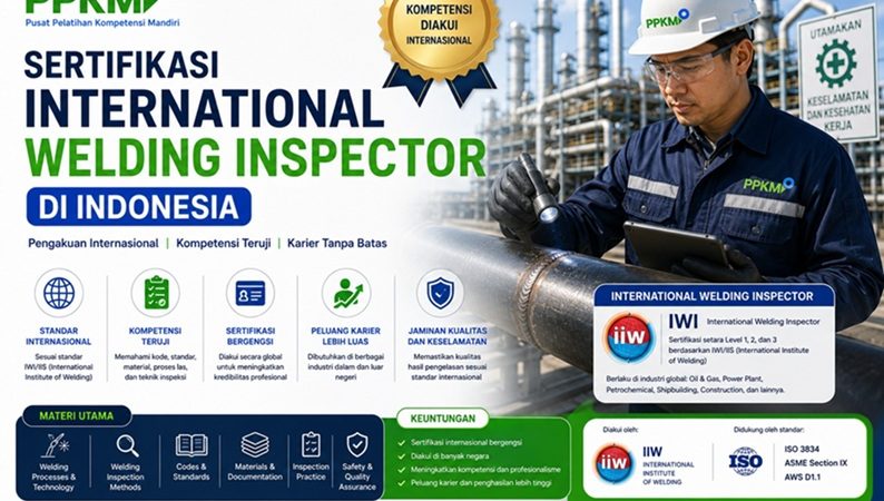 Sertifikasi International Welding Inspector di Indonesia