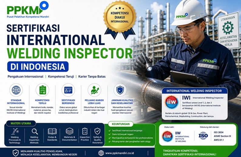 Sertifikasi International Welding Inspector di Indonesia